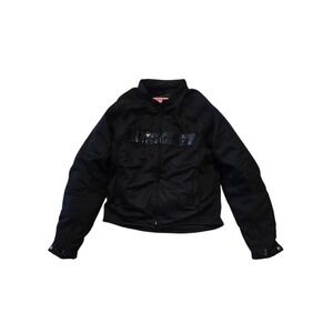 ICON Hooligan 2 Mesh Motorcycle Jacket Black Armor Removable Liner Men's M